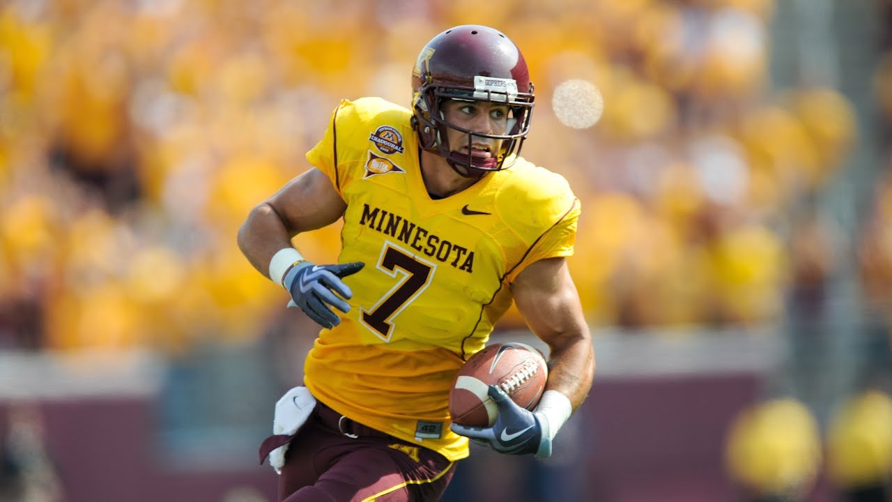 Eric Decker Minnesota Gopher Football Career Highlights
