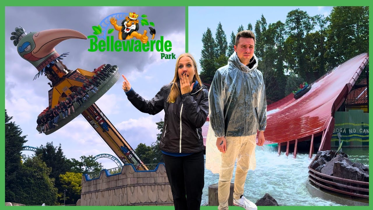 Kuriose und einzigartige Fahrgeschäfte im Bellewaerde Park I Vlog