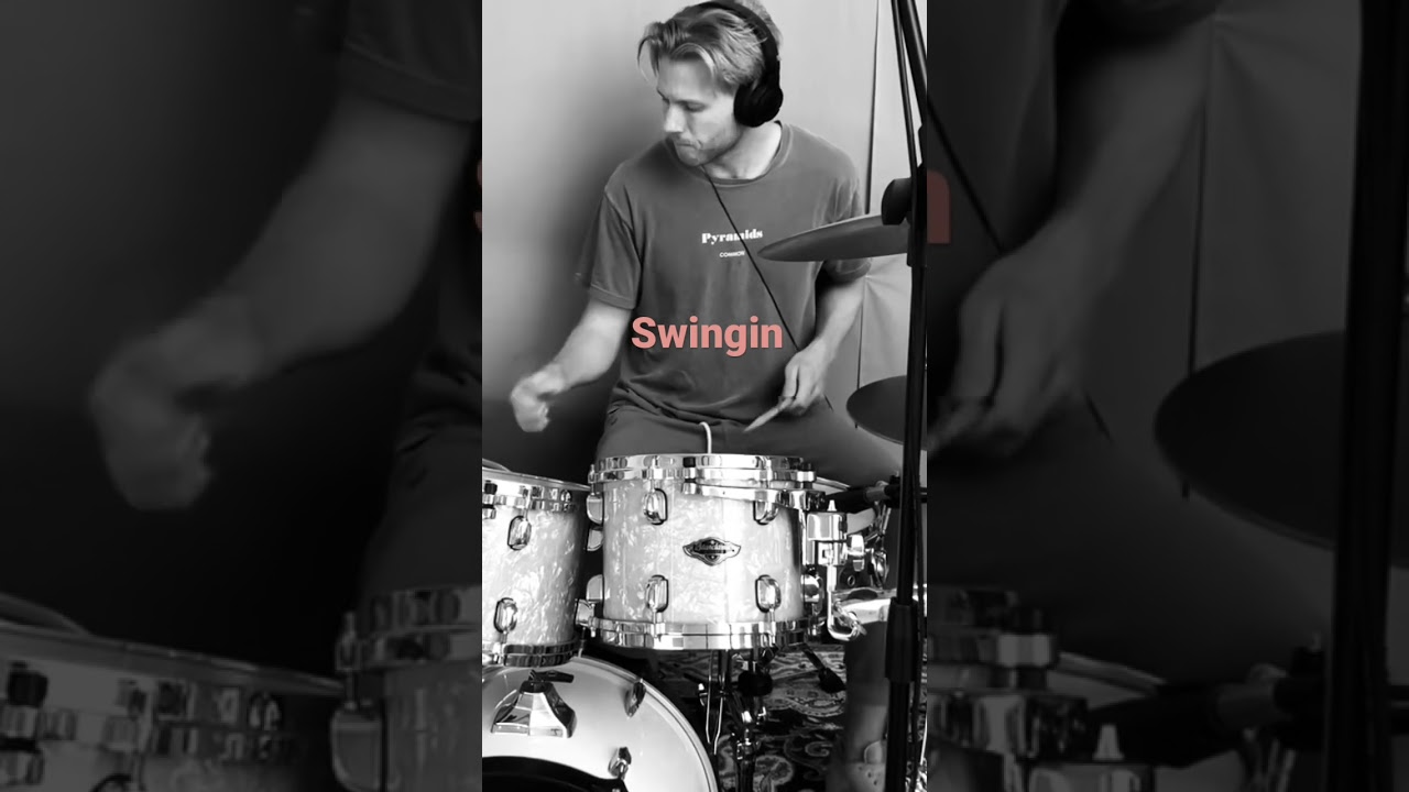 Some uptempo drumming. 