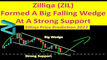 Zilliqa (ZIL) Formed A Big Falling Wedge At A Strong Support | Zilliqa Price Prediction 2022