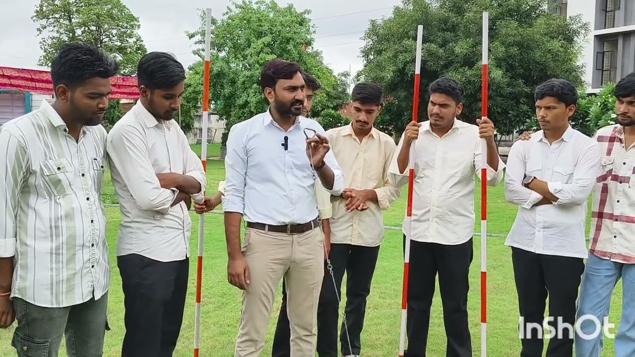 Types of chain in surveying , metric chain, gunters chain, engineers chain, revenue chain, 