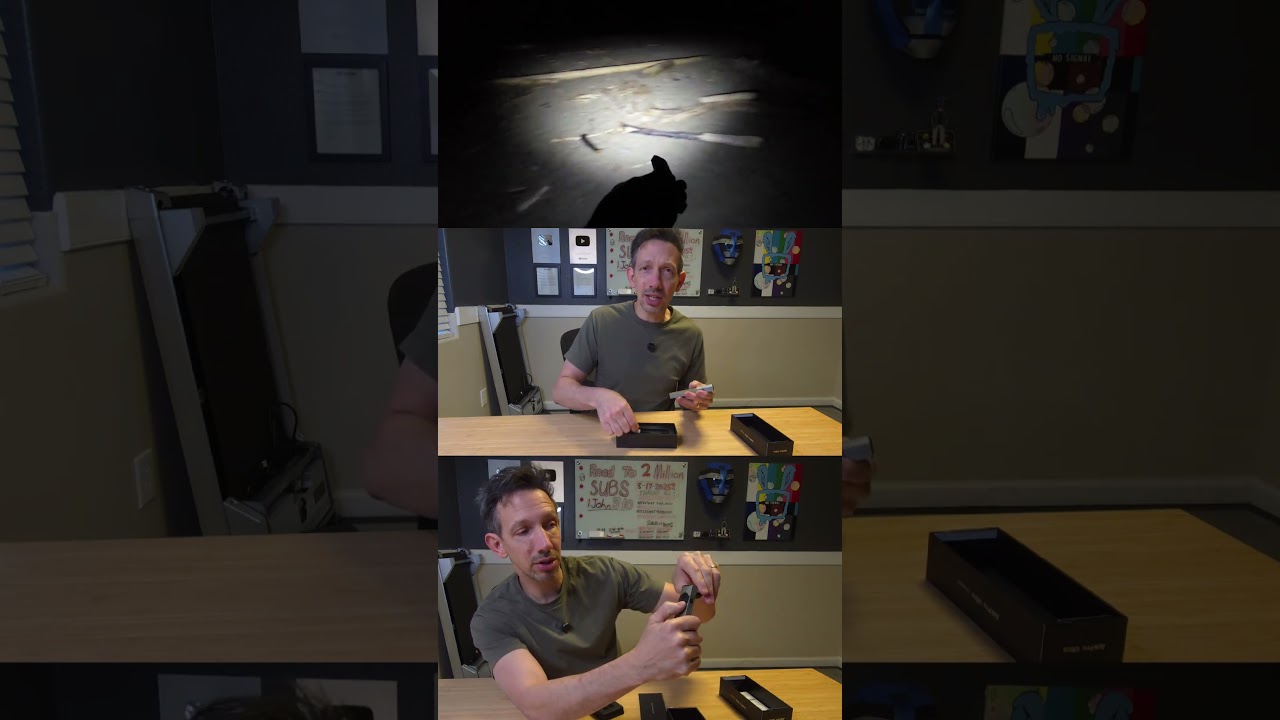 Это не обычный фонарик 😳🔦 Краткий обзор фонарика Olight Arkpro Ultra EDC