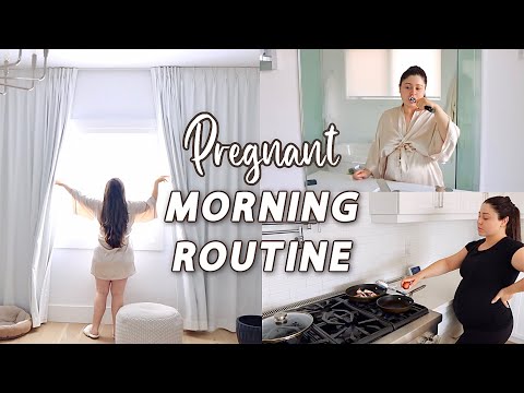 MY PREGNANT MORNING ROUTINE SPRING 2022