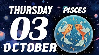 GOD☢️ THIS FIRST CARD SHOCKED ME😨 PISCES ♓ TODAY, OCTOBER 3, 2024
