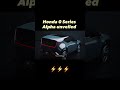 Honda’s first EV model: “Honda 0 Series Alpha“ #EV #Honda #MakeInIndia #Rajasthan #automobile