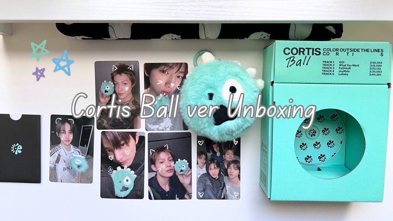 Unboxing: CORTIS Color Outsude The Lines [Ball Version] - YouTube