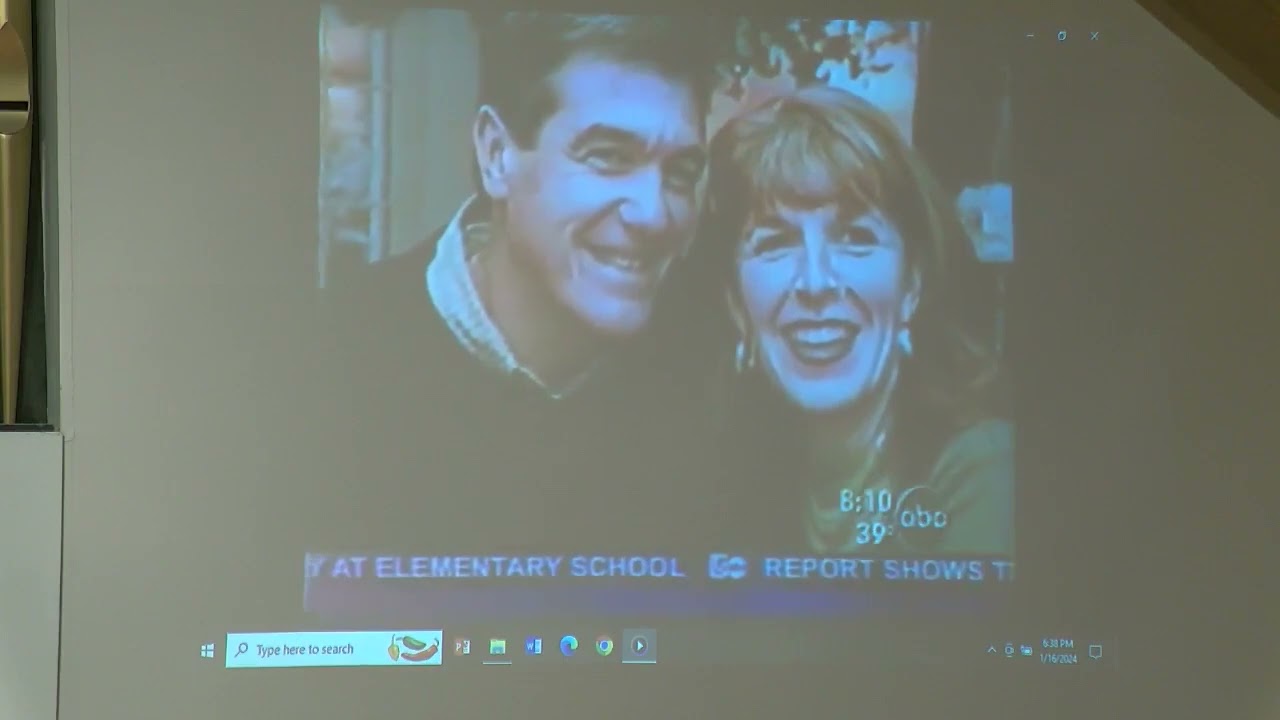 Artie Boyle's Presentation at Holy Family on Jan 16, 2024