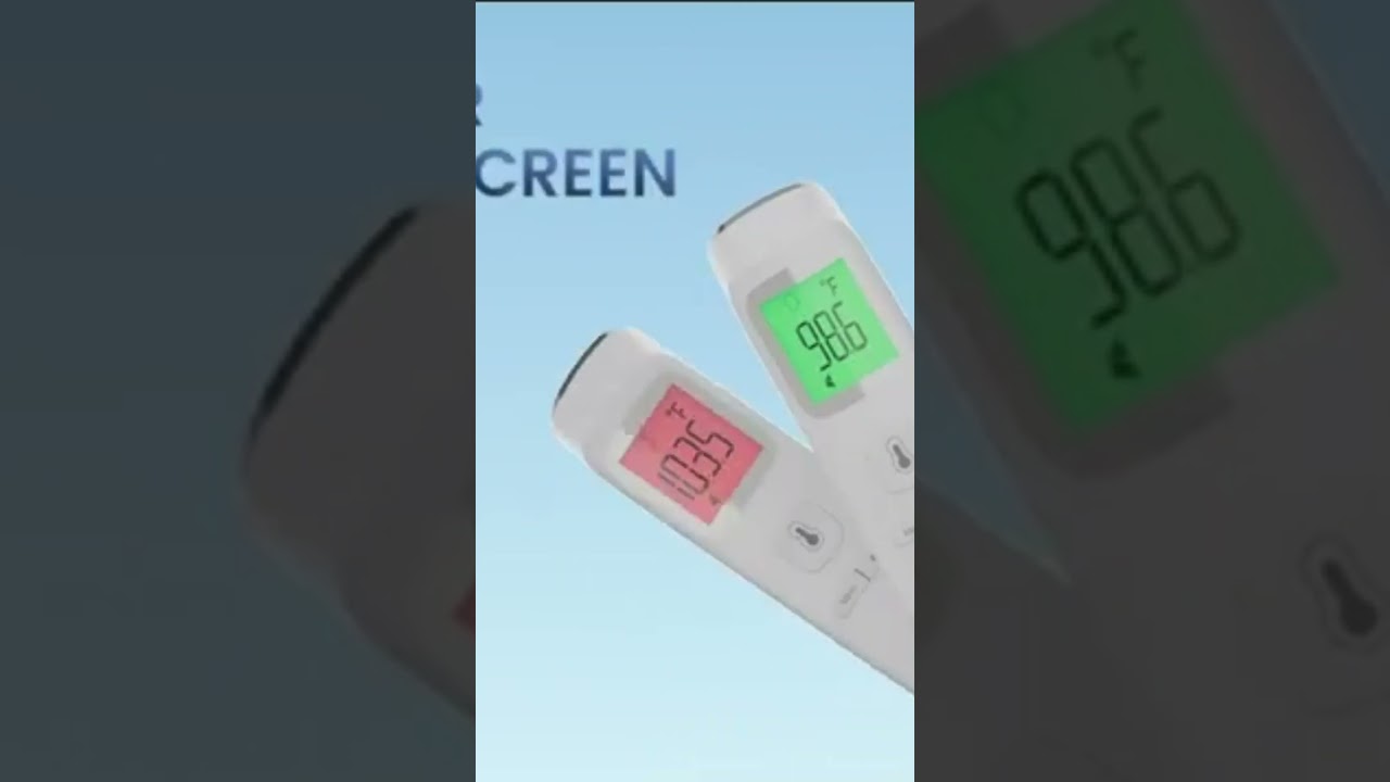 No-Touch Thermometer for Adults and Kids, Digital Accurate Baby Thermometer with Fever Alarm 