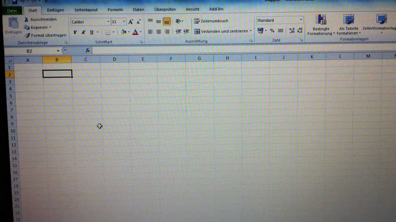 Excel Stundenplan Erstellen Youtube