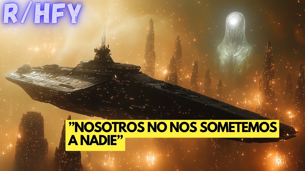 Se llamaban a sí mismos dioses, hasta que una sola nave de guerra HUMANA hizo añicos.. Sci-Fi |HFY