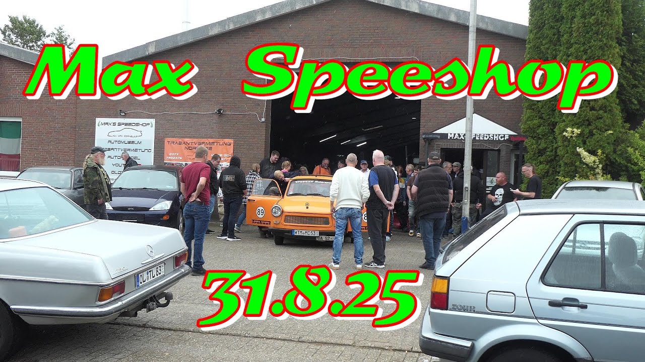 XXL Flohmarkt bei @Max Speedshop : Was war gestern los im Speedshop ?