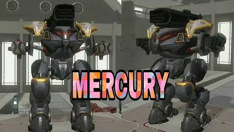New Bot MERCURY-War Robots-Gameplay-Test Server [3.7]