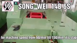 Taiwan Song Wei 14B6S. Nut Former Run.