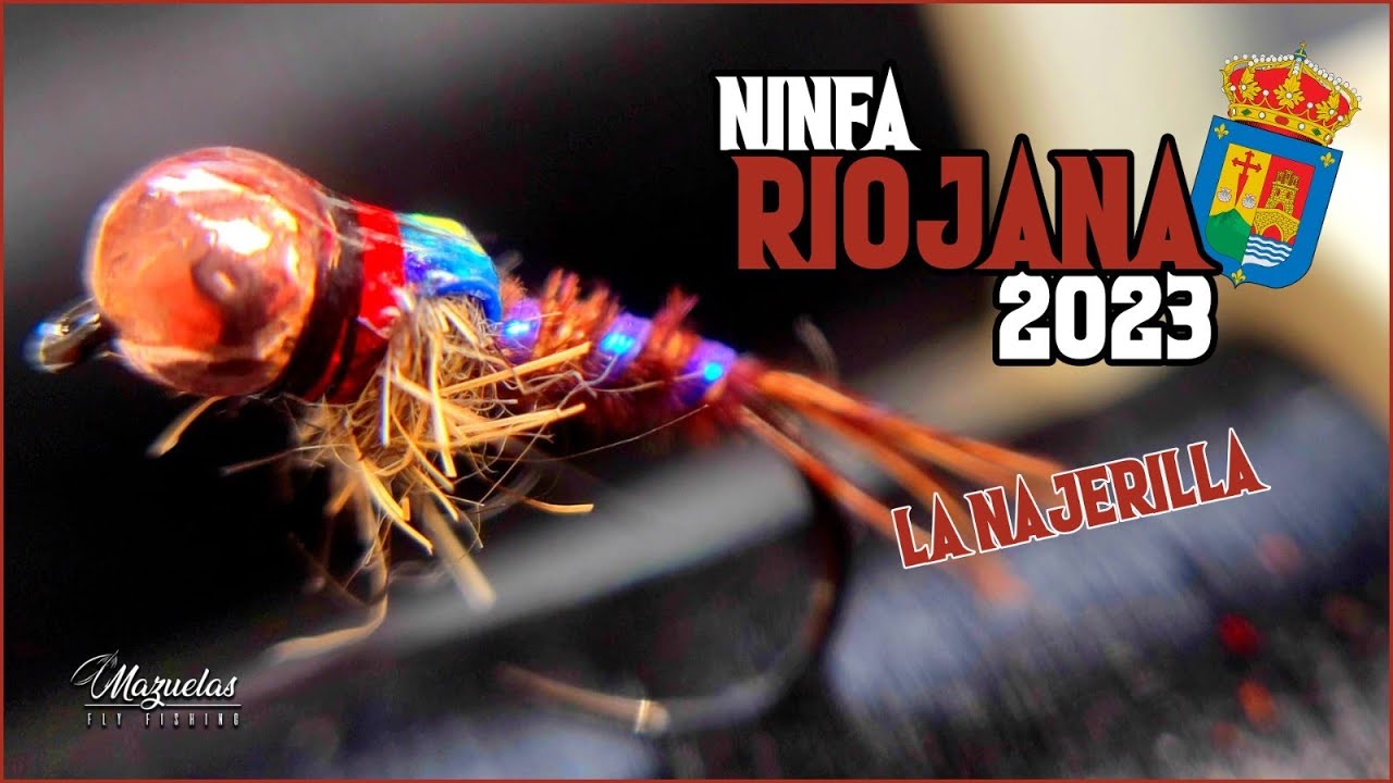 Moscas de pesca✅ IMPRESCINDIBLES✅ para trucha: Descubre la Ninfa NAJERILLA 2023 🔥🔥🔥
