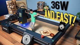 Is the 36W LONGER B1 Laser Engraver Worth the Hype? Let's Find out!