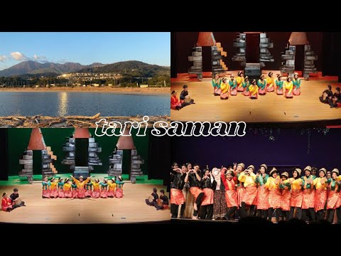 tari saman | indonesian week 2022, grandshow, int'l university in japan