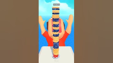 Pancake Run ​- All Levels Gameplay Android,ios (Levels 13-14)#youtubeshorts #comment #share #viral