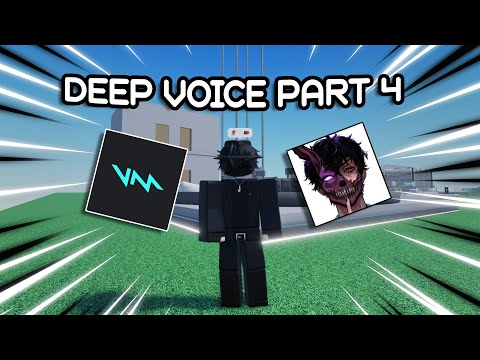Roblox but I troll with a DEEP VOICE 🎤 PART 4 | SPECIAL Q&A! | Roblox Voice Chat!