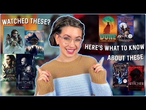 DUNE, WITCHER, SHADOW AND BONE, WHEEL OF TIME | BOOK TO ADAPTATION | what you need to know