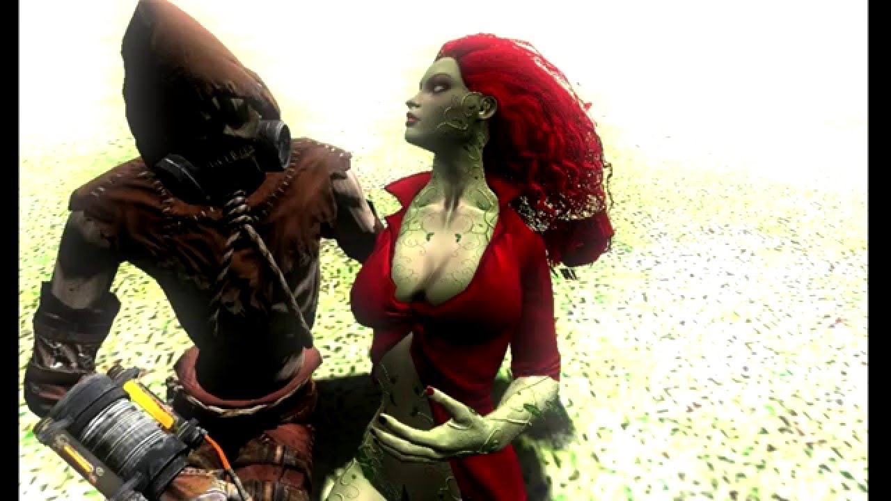 scarecrow and poison ivy