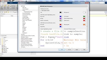 MATLAB Dark theme| How to change MATLAB Background Colour