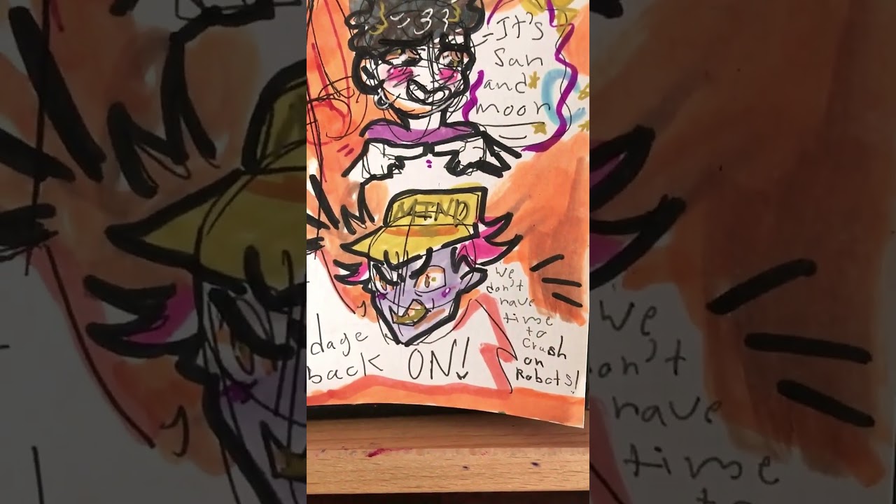 PEOPLE CRUSHING ON ROBOTS?! ( it's me, i'm people)  [Art from 2021-2023] Part 15  