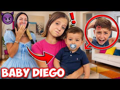 Video FIGLIODIEGO è tornato NEONATO! È tutta colpa di CRY ANGRY!