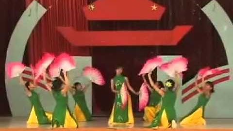 Múa cây trúc xinh lớp k5 mầm non ĐHHV