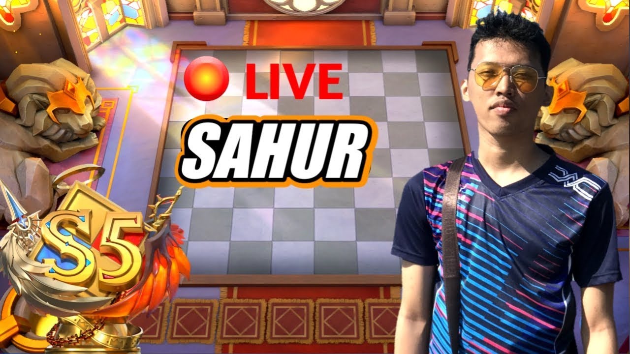 LIVE SAHUR WITH ME YutaKSA