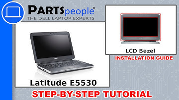 Dell Latitude E5530 (P28G-001) LCD Bezel How-To Video Tutorial