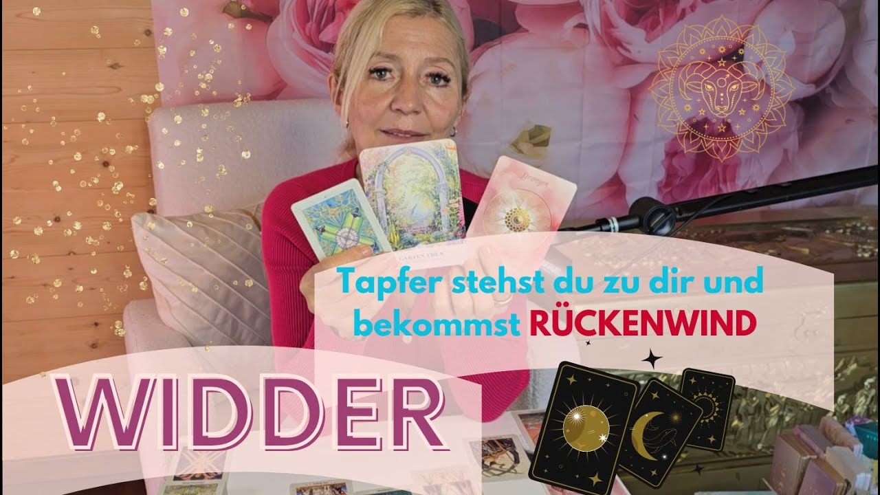 WIDDER  Tapfer stehst du zu dir und bekommst RÜCKENWIND😊🌀💫💖