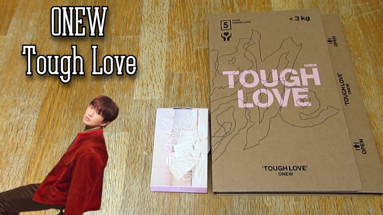 Unboxing) ONEW 5th Mini Album TOUGH LOVE (Book & Pocket Book ver