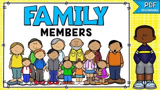 MIEMBROS DE LA FAMILIA EN INGLÉS Y ESPAÑOL - VOCABULARIO Y PRONUNCIACIÓN | FAMILY MEMBERS IN ENGLISH