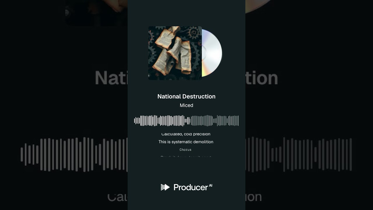 Nationaldestruction   Orginalsongs.