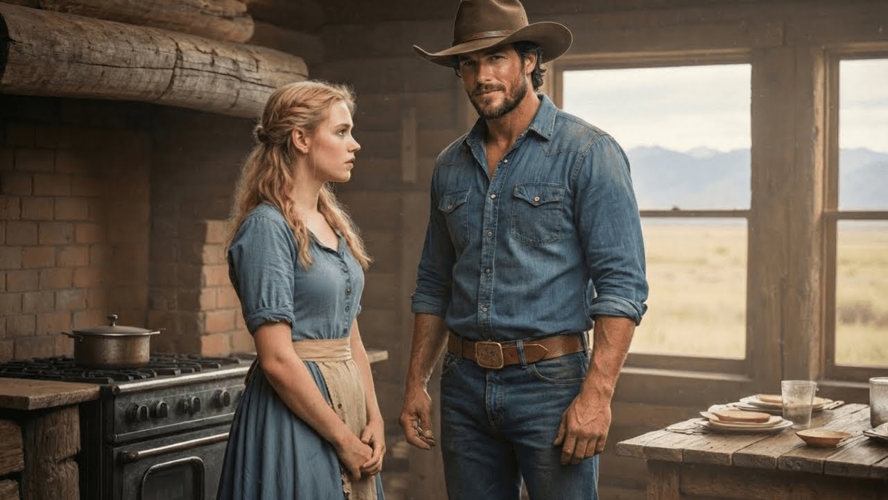 «No soy bonita, pero cocino», dijo. El ranchero gigante: «Me basta».