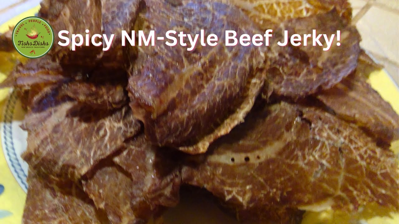 🌶️🤠Crafting a Taste of New Mexico Homemade Beef Jerky Recipe By