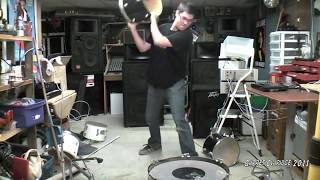 Destroying A Drum Kit