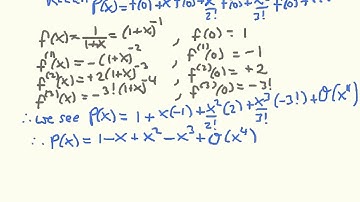 Maclaurin series quiz