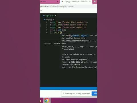 How to find second largest number in python #shorts #software - YouTube