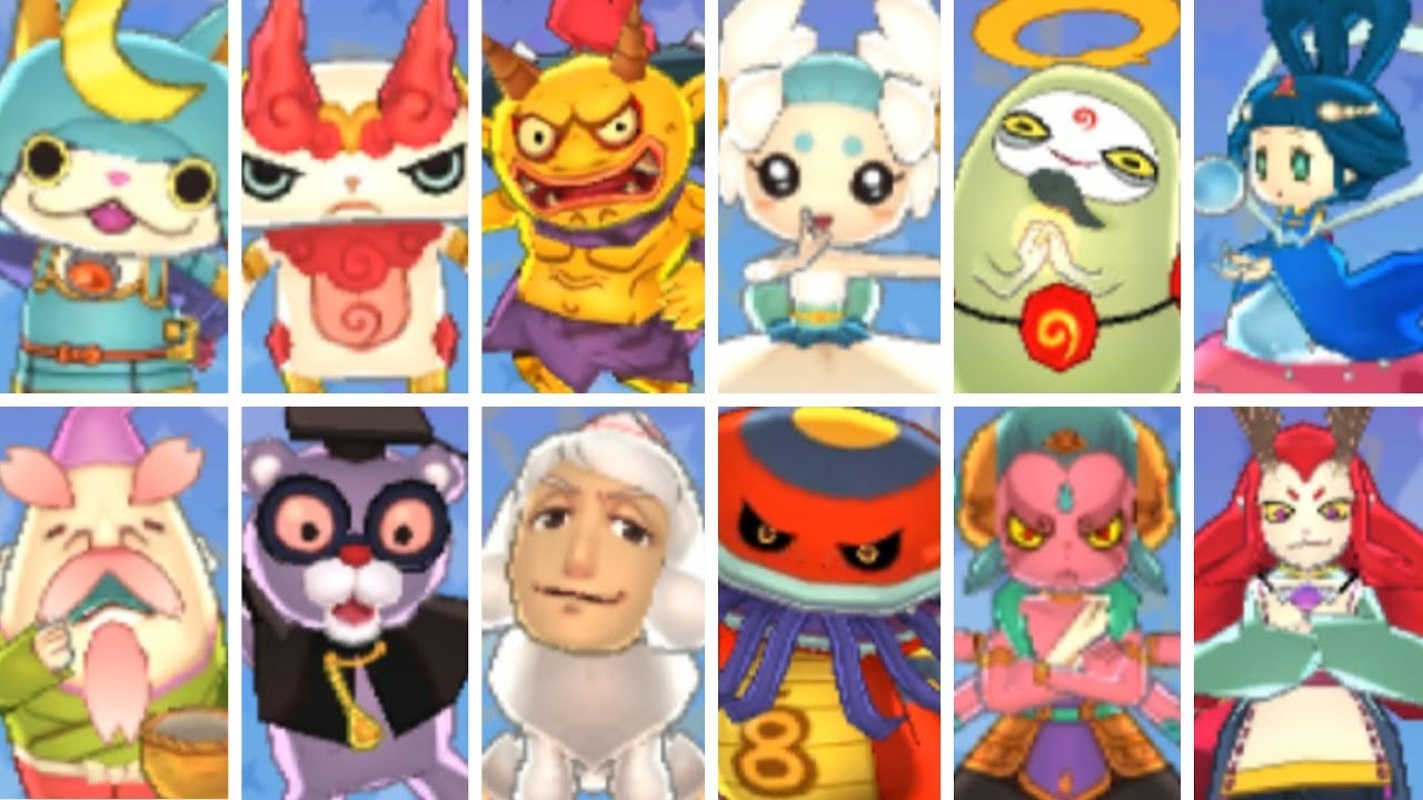 Yo Kai Watch 2 Evolution Chart