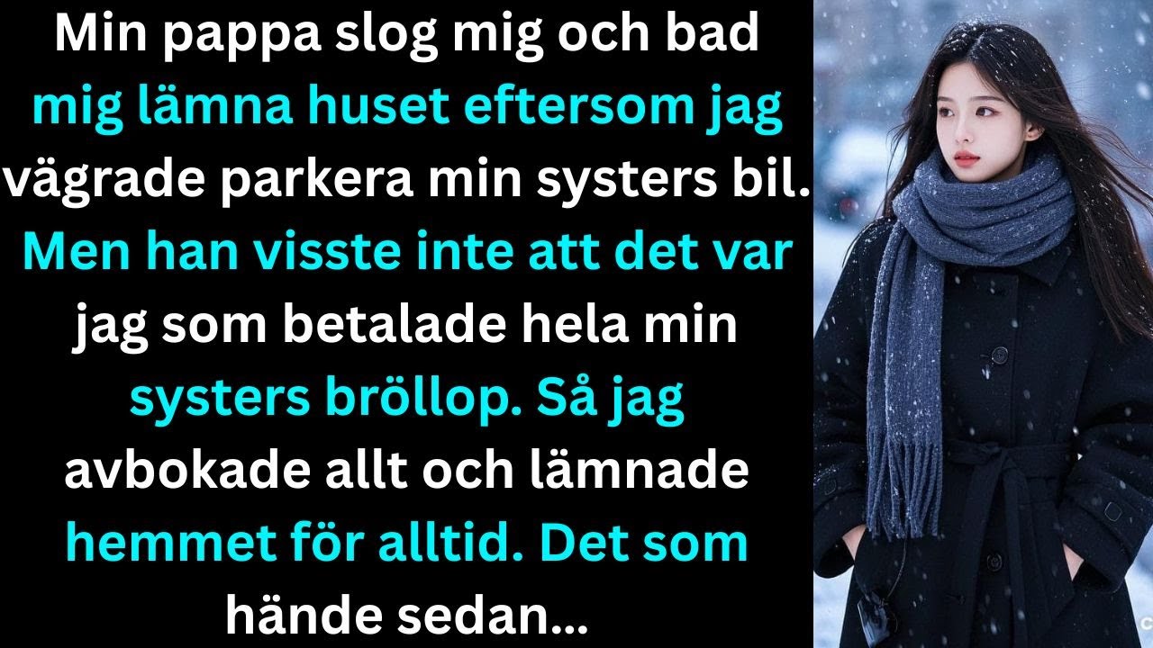 Min pappa slog mig och bad mig lämna huset eftersom jag vägrade…