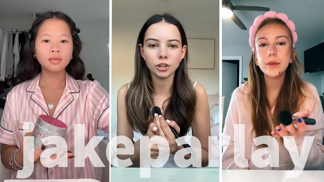 Makeup Tutorial Tiktok Compilation - GRWM  ( Get Ready With Me ) ❤️(Skincare, Makeup, Outfits) 703🥰