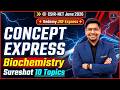 CSIR-NET June 2026 | Concept Express–Biochemistry | Part-3 | Sureshot 10 Topics |Dr. Virendra Singh|