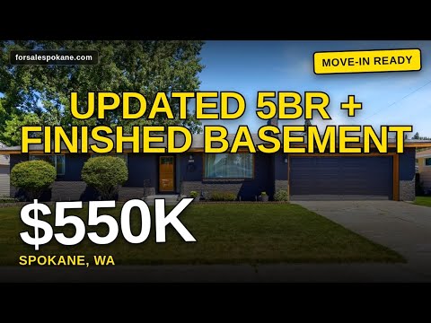 3722 W Lyons Ave, Spokane, WA home video tour