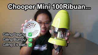Rp 100 Ribuan! Review Chopper Mini Murah Bagus!!