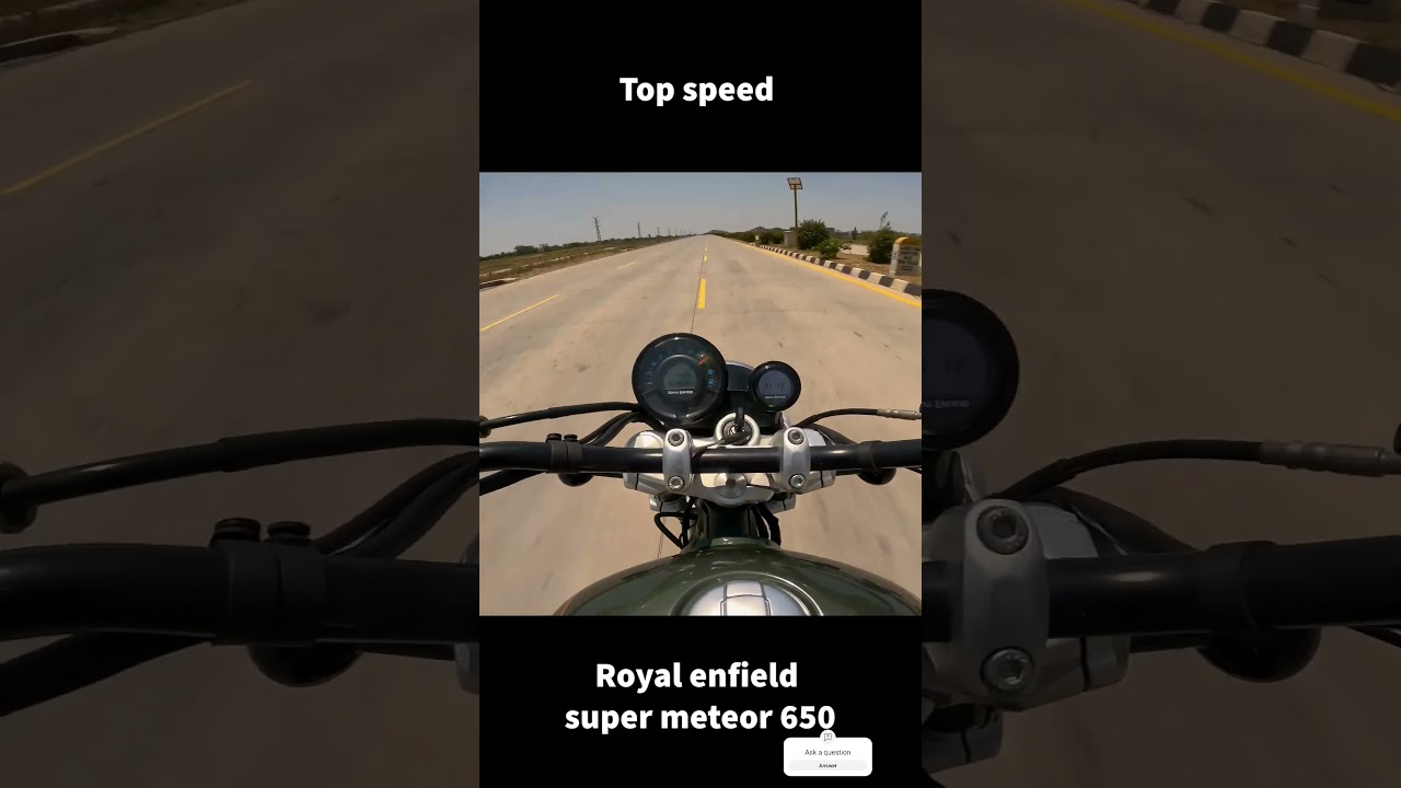 royal enfield super meteor 650 top speed 