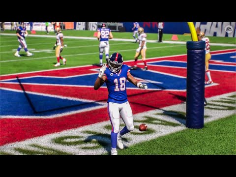 New York Giants vs San Francisco 49ers NFL Week 9 2025 Madden 26 Gameplay