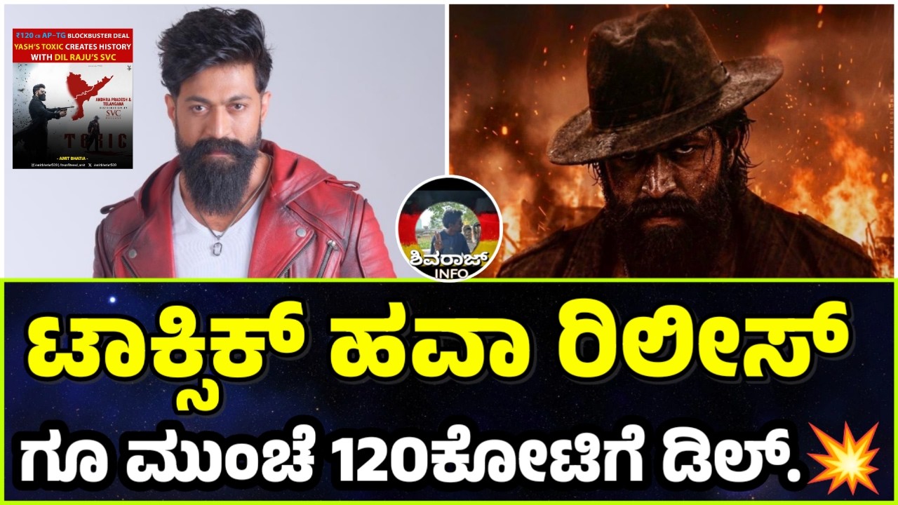 Toxic Movie Update: Yash Creates History in Telugu States | Toxic Craze| Yash Fans