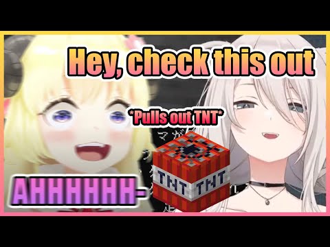 Watame Was Being Cocky to Botan So Botan Pull Out Some TNT...【Hololive】