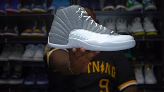 FIRST LOOK: Air Jordan 12 Stealth/Cool Grey Sneaker Review